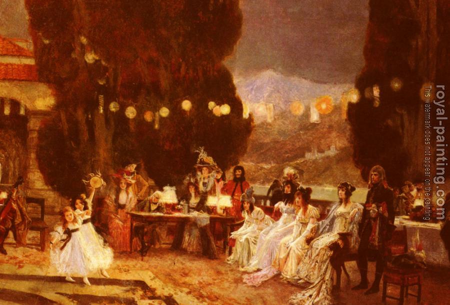 Flameng Francois : An Evening's Entertainment For Josephine